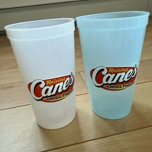Raising Cane's Logo Cups